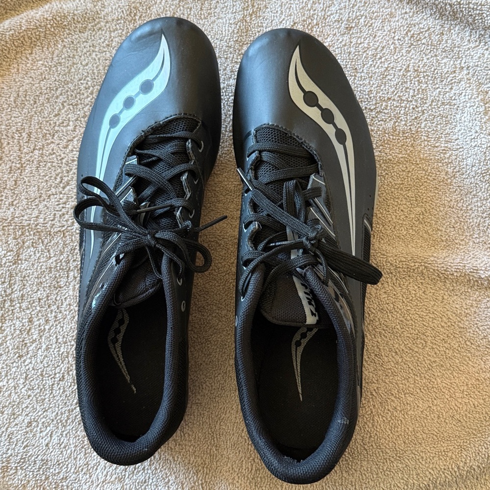 Saucony Black and Gray Athletic Shoes